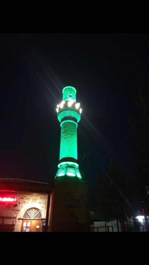  minare şerefe aydınlatma